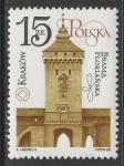 Польша 1988 год. Реставрация памятников Кракова, 1 марка.
