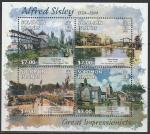 Соломоновы острова 2013 год. Французский художник Альфред Сислей. Живопись, малый лист.