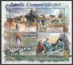 Соломоновы острова 2013 год. Французский художник Камиль Писсарро. Живопись, малый лист.