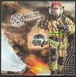 Соломоновы острова 2013 год. Австралийские пожарные машины, блок.