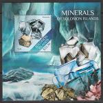 Соломоновы острова 2013 год. Минералы, блок.