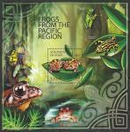 Соломоновы острова 2013 год. Лягушки Тихоокеанского региона, блок.