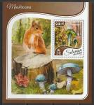 Соломоновы острова 2017 год. Грибы, блок.