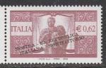 Италия 2003 год. Национальная филвыставка "Республика Италия" в Риме. Семья, чаши весов, 1 марка.