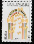 Италия 2003 год. Национальный музей макаронных изделий в Риме. Эмблема музея, 1 марка.