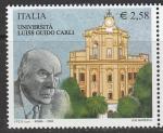 Италия 2003 год. Политик Гвидо Карли. Здание университета, 1 марка.