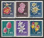 Румыния 1972 год. Охраняемые цветы, 6 марок (гашёные)