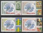Азербайджан 2007 год. НДП на марках "50 лет Европы", 4 марки.