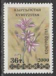 Киргизия 2000 год. НДП на марке из серии "Флора Киргизии", 1 марка.