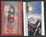 Карабах 2011 год. 50 лет полета Гагарина в космос, 2 марки