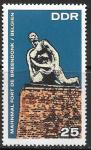 ГДР 1968 год. Мемориал Форт-де-бреендонк, 1 марка