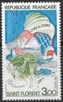 Франция 1974 год. Стандарт. Туризм. Залив в Сен-Флоран, 1 марка