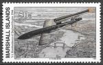 Маршалловы острова 1994 год. История войны. Применение ракетного оружия против Англии . 1 марка.(н75)