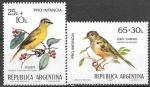 Аргентина, 1972 год. Птицы. 2 марки.