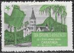 Непочтовая марка. Третья конвенция Эсперанто. Для Чехословакии 1958 год