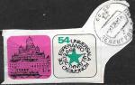 Непочтовая марка. 54-й Универсальный Конгресс Эсперанто. Хельсинки 1969 год 
