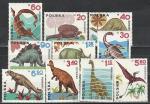 Польша 1965 год. Динозавры. 10 марок