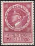 55 лет Гитлеру, Рейх 1944 год, 1 марка