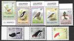 Папуа Новая Гвинея, 1992-1993. Райские птицы. 8 марок. 2 выпуска
