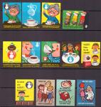 Набор иностранных спичечных этикеток. Германия. 13 штук